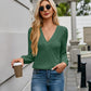 V-Neck Long Sleeve T-Shirt