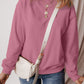 Round Neck Long Sleeve Sweatshirt