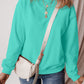 Round Neck Long Sleeve Sweatshirt