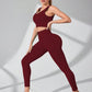 Scoop Neck Wide Strap Top & Pants Active Set