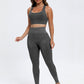 Scoop Neck Wide Strap Top & Pants Active Set