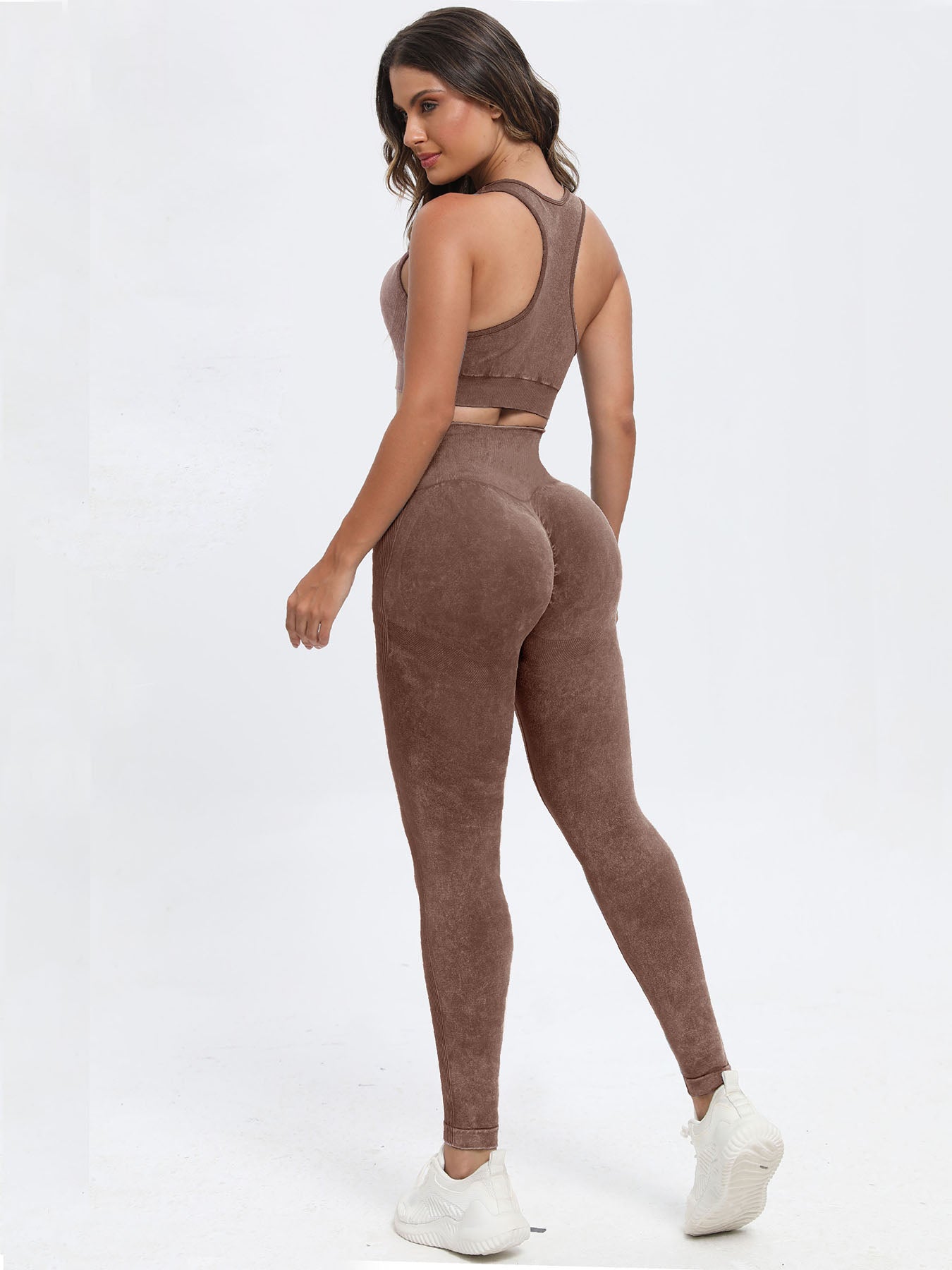 Scoop Neck Wide Strap Top & Pants Active Set