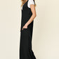 Double Take Full Size Sleeveless Wide Leg Jumpsuit with Pockets