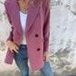 Full Size Collared Neck Long Sleeve Blazer