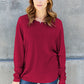 Double Take Full Size Round Neck Long Sleeve T-Shirt