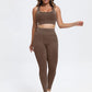 Scoop Neck Wide Strap Top & Pants Active Set