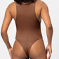 Full Size Round Neck Wide Strap Bodysuit