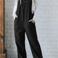 Square Neck Wide Strap Overalls