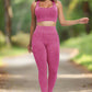 3-piece activewear set in multiple colors