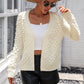 Open Front Long Sleeve Cardigan