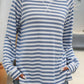 Striped Round Neck Long Sleeve T-Shirt