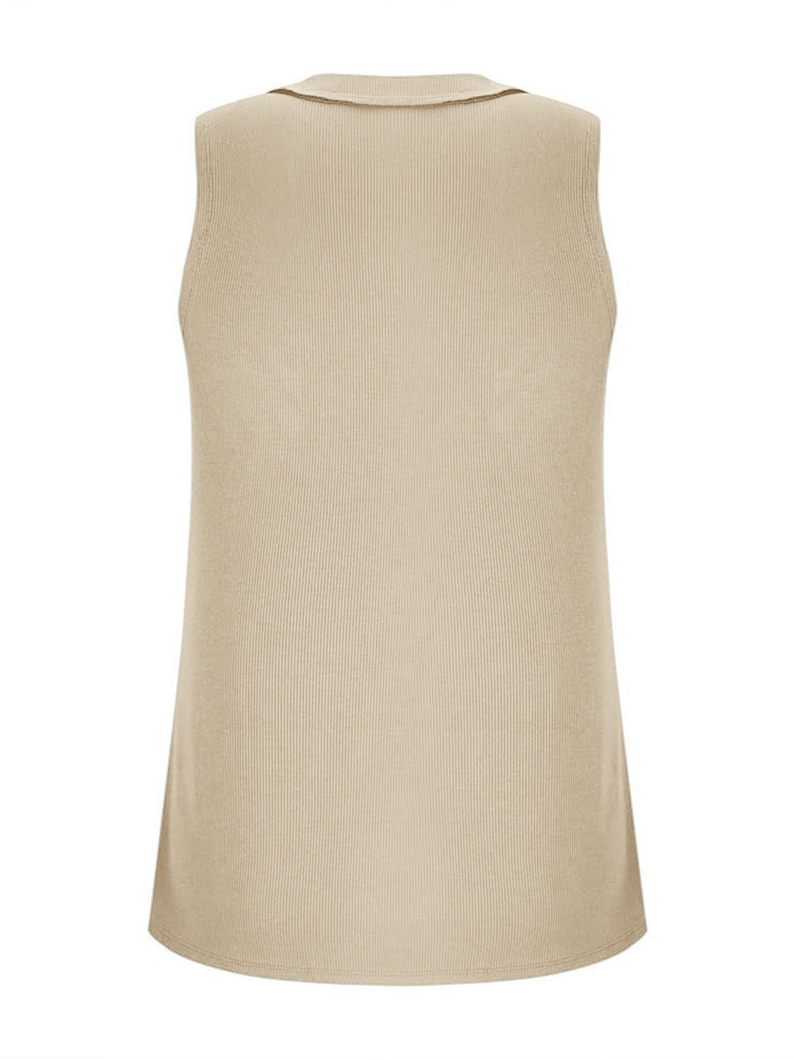 V-Neck Wide Strap Tank