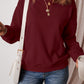 Round Neck Long Sleeve Sweatshirt