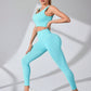 Scoop Neck Wide Strap Top & Pants Active Set