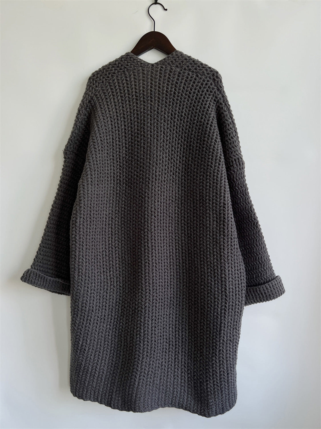 Open Front Cardigan with Pockets