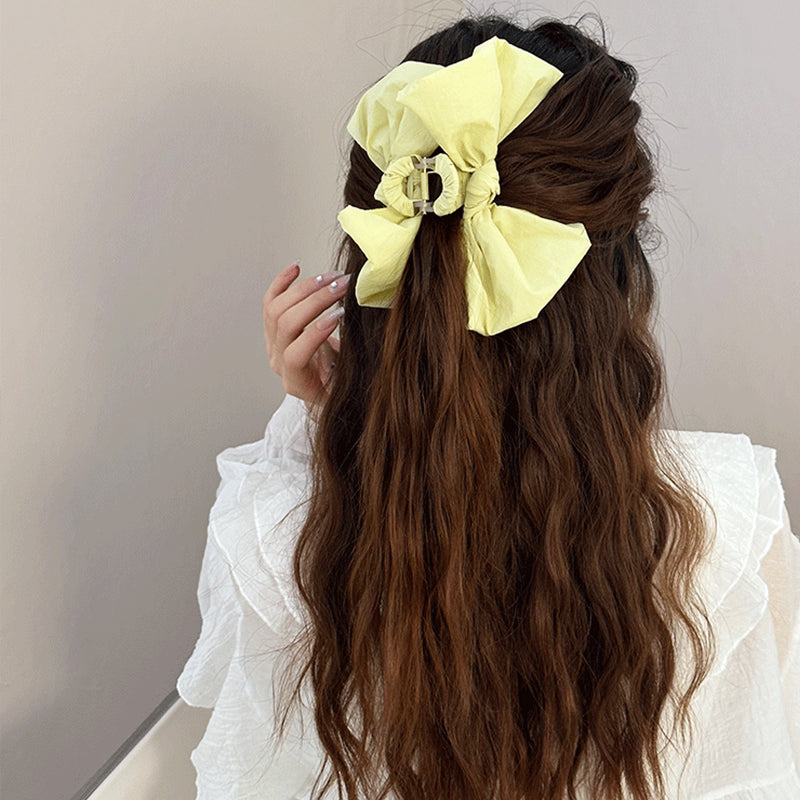 Prairiecore Bow Hair Claw Clip