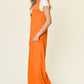 Double Take Full Size Sleeveless Wide Leg Jumpsuit with Pockets