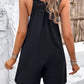 Square Neck Wide Strap Overalls