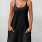 Pocketed Scoop Neck Cami Dress