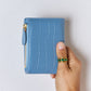 David Jones Texture PU Leather Mini Wallet