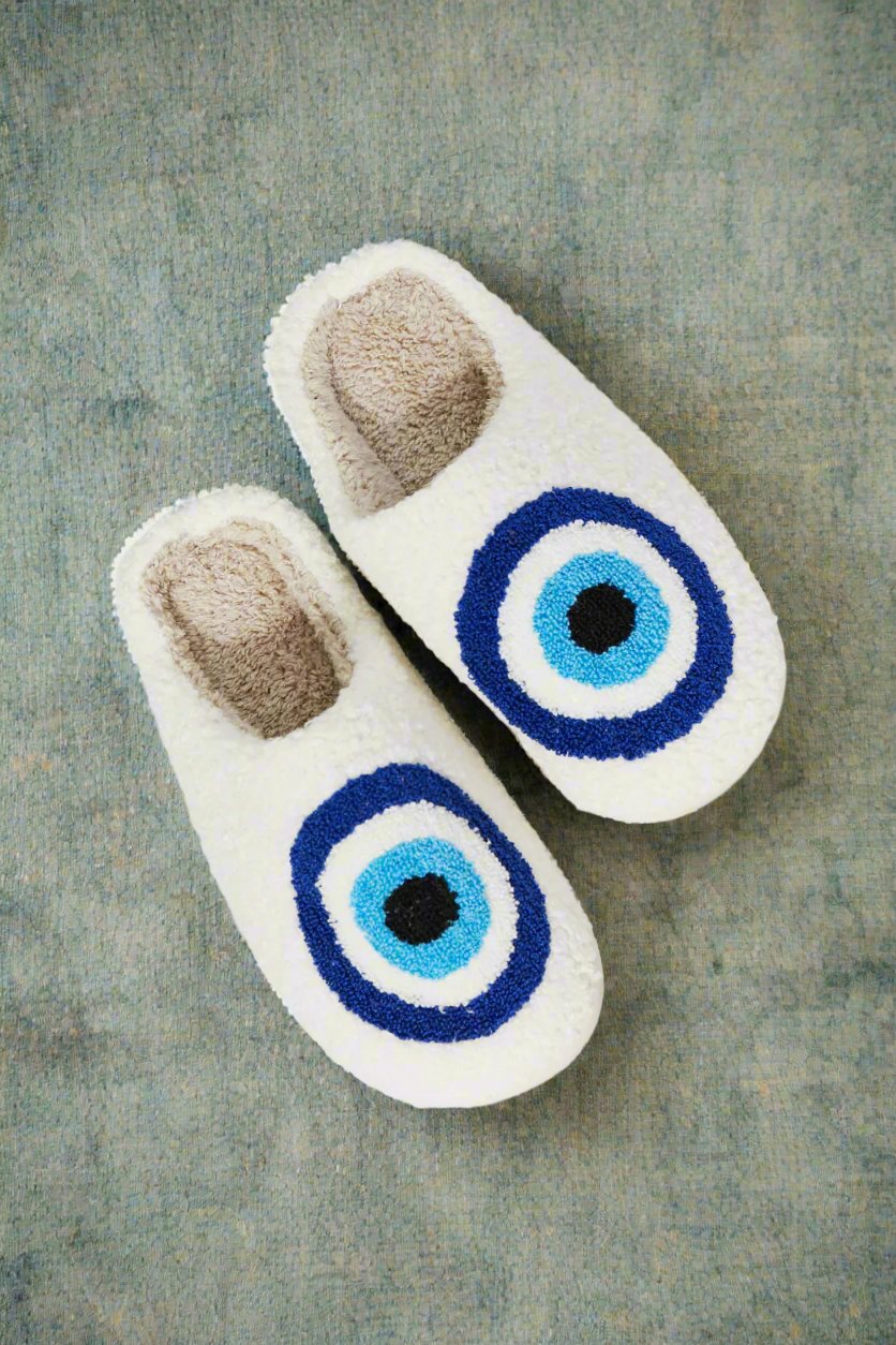 MMShoes Eye Plush Slipper