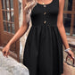 Scoop Neck Wide Strap Mini Tank Dress