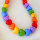 Rainbow Heart Necklace