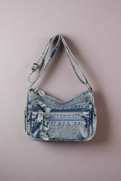 denim crossbody bag