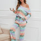 Striped Pajama/Lounge Set