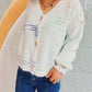 Multi-color Button Up Long Sleeve Cardigan