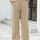 Pocketed High Waist Pants