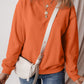 Round Neck Long Sleeve Sweatshirt