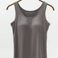 Full Size Wide Strap Modal Tank with Bra