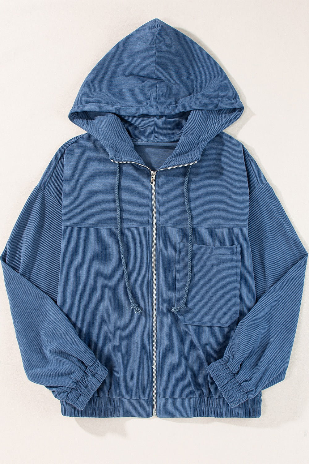 Corduroy Hooded Jacket