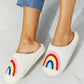 MMShoes Rainbow Plush Slipper