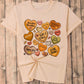 Heart Graphic Round Neck Short Sleeve T-Shirt