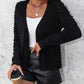 Open Front Long Sleeve Cardigan