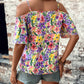 Floral Half Sleeve Blouse