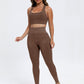 Scoop Neck Wide Strap Top & Pants Active Set