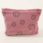 Zenana Corduroy Smile Clutch Bag