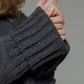 Pocketed Open Front Dropped Shoulder Cardigan