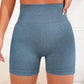 High Waist Active Shorts