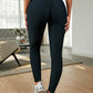 Textured High Waist Active Leggings