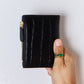 David Jones Texture PU Leather Mini Wallet