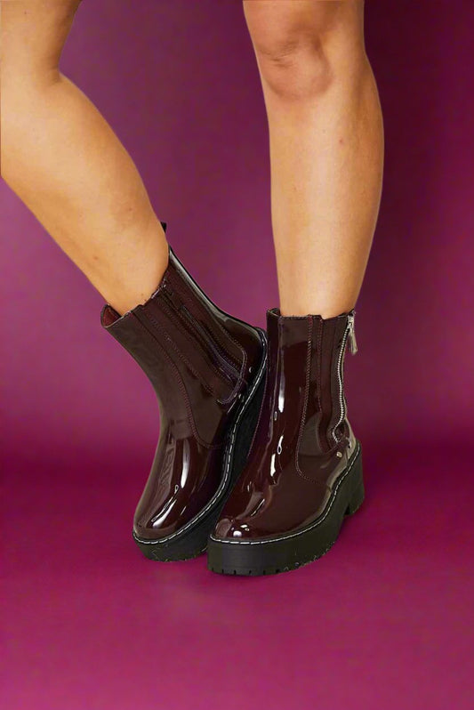 Forever Link Side Zip Platform Boots