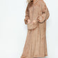 Double Take Full Size Pocketed Hooded Midi Lounge Dress