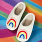 MMShoes Rainbow Plush Slipper