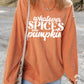 Whatever Spices Your Pumpkin Oversize Sweatshirt