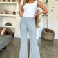 Ribbed High Waist Flare Pants