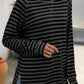 Striped Round Neck Long Sleeve T-Shirt